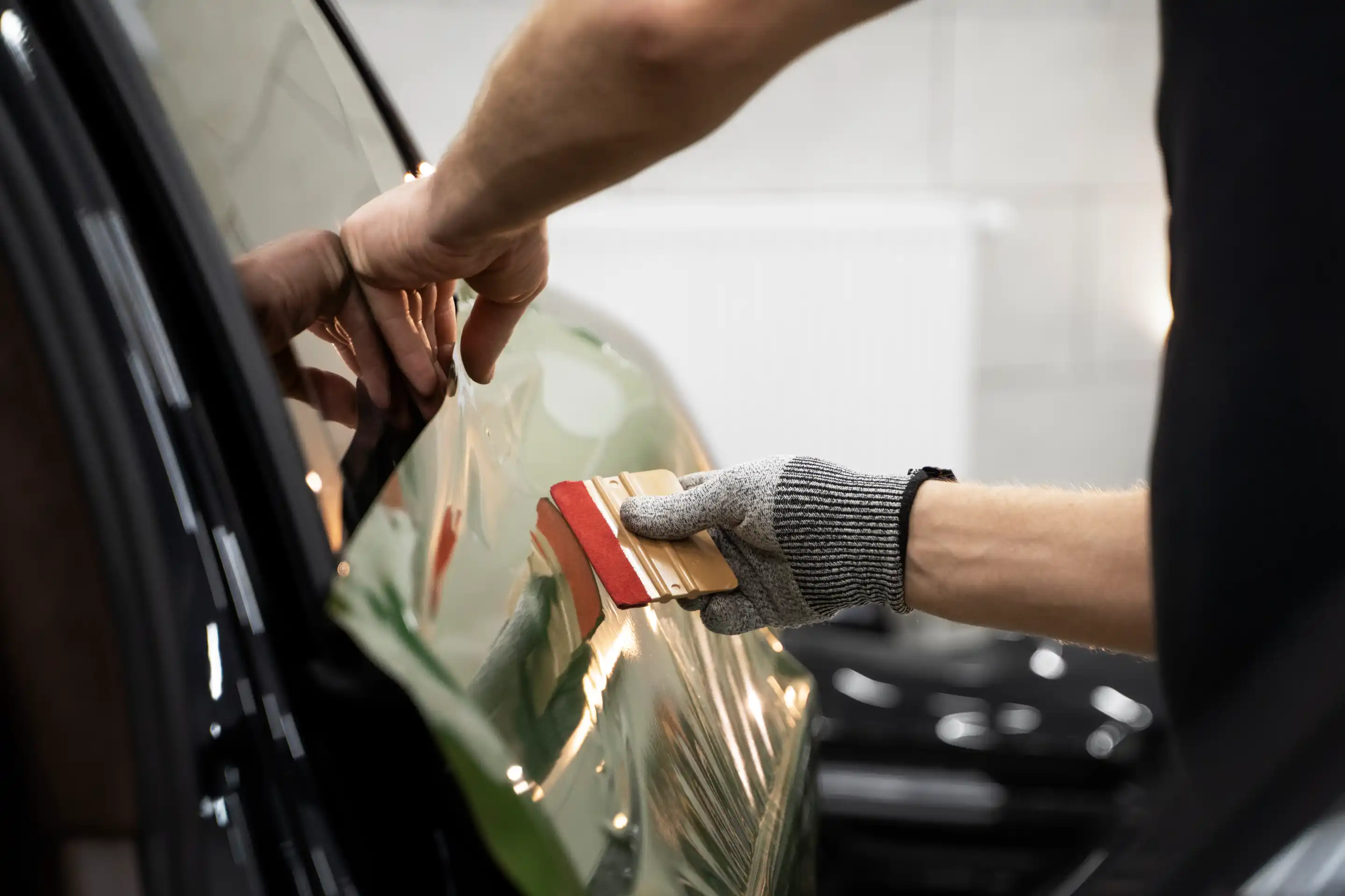 Complete car tinting project placeholder artwork
